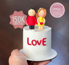 Bộ Sưu Tập Bánh Gato Valentine 2024 - Hương Vị Tình Yêu từ Hunnie Cake